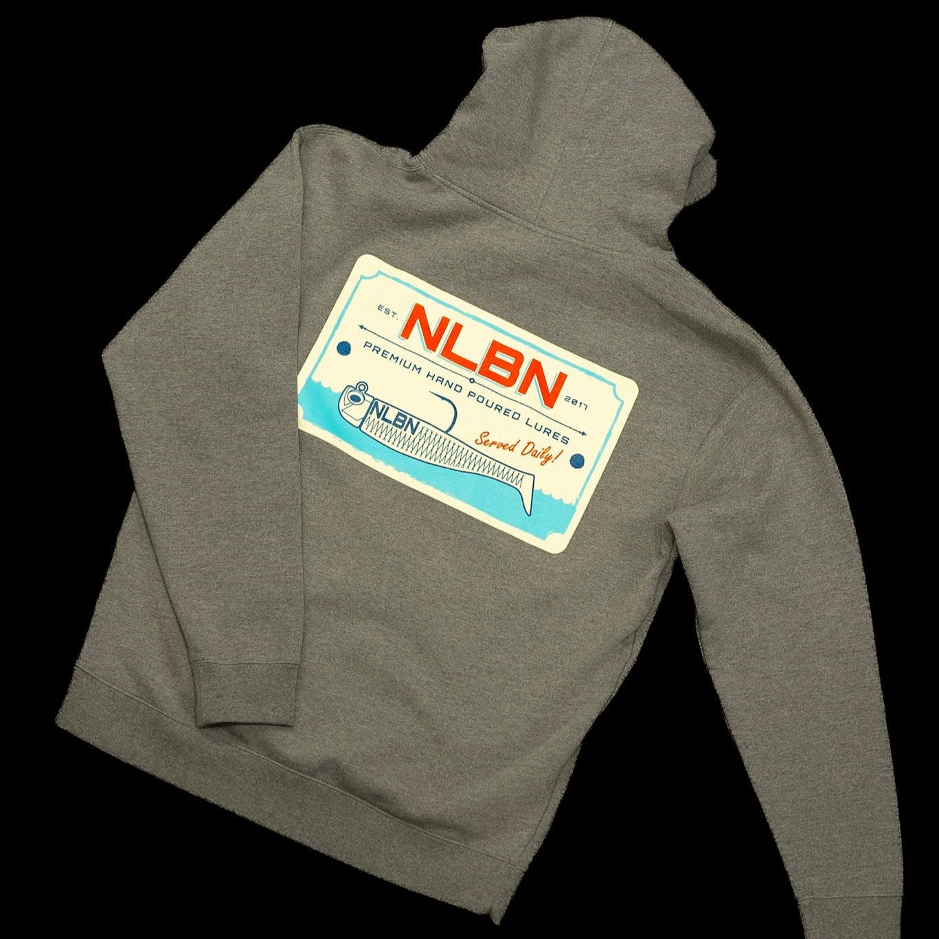 Hoodies - Heather Grey - NLBN Ticket