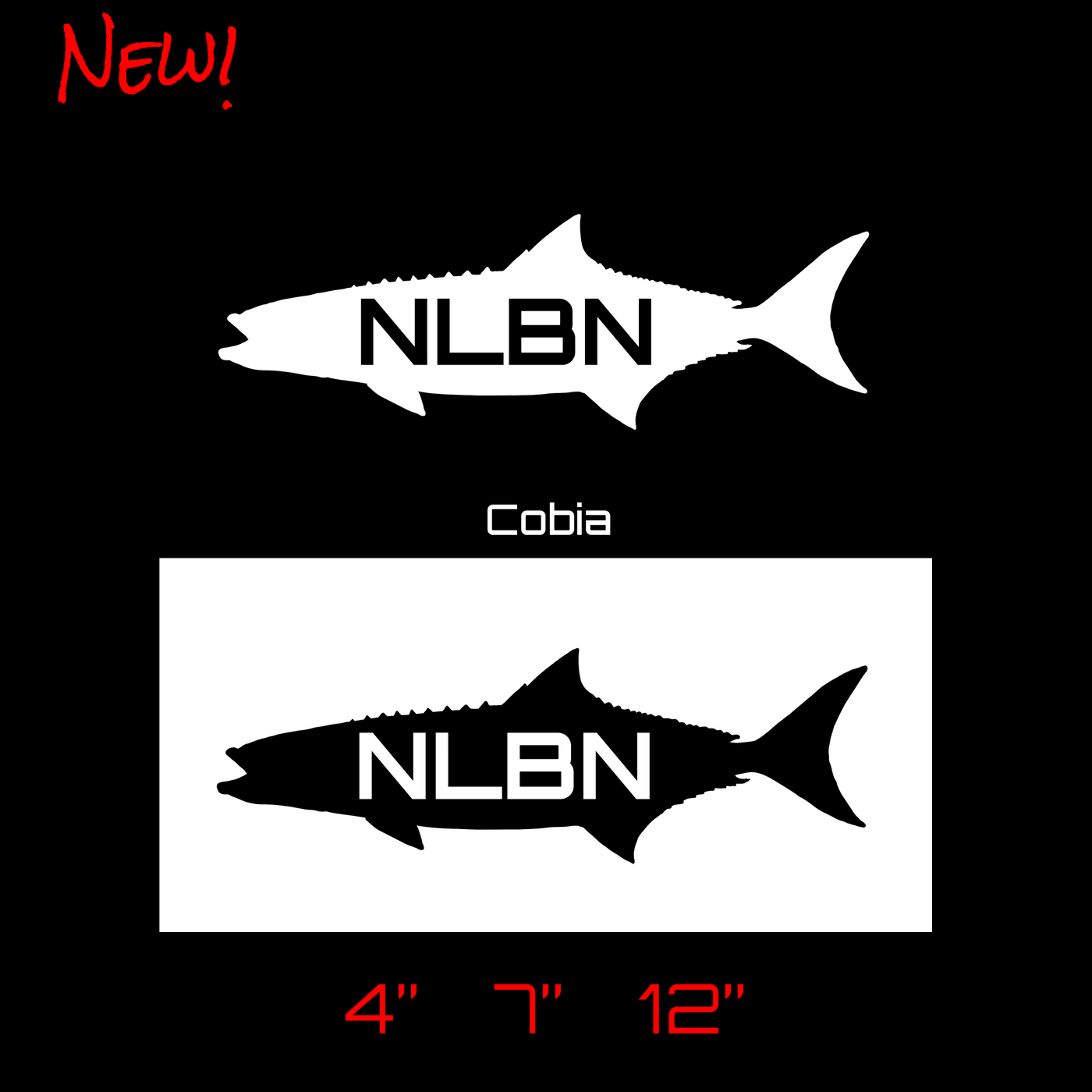 NLBN Cobia Decals