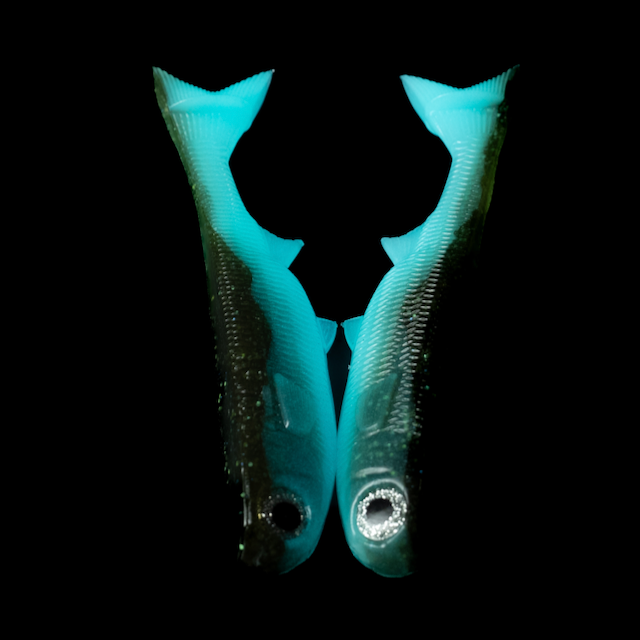 Glow Shad - 7" K-Tail